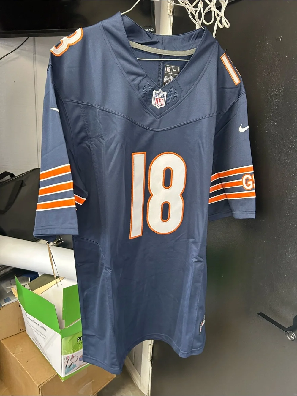 Nike Men’s Navy Blue Chicago Bears Caleb Wilson Jersey